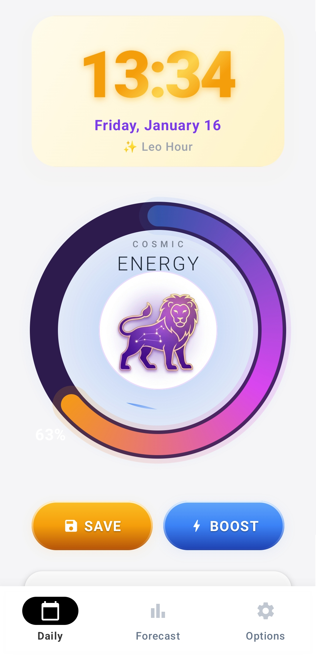 Lucky Schedule App Screenshot